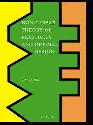 cover image of Non-Linear Theory of Elasticity and Optimal Design
